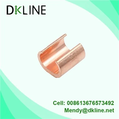 Braçadeira de conexão de cobre tipo C